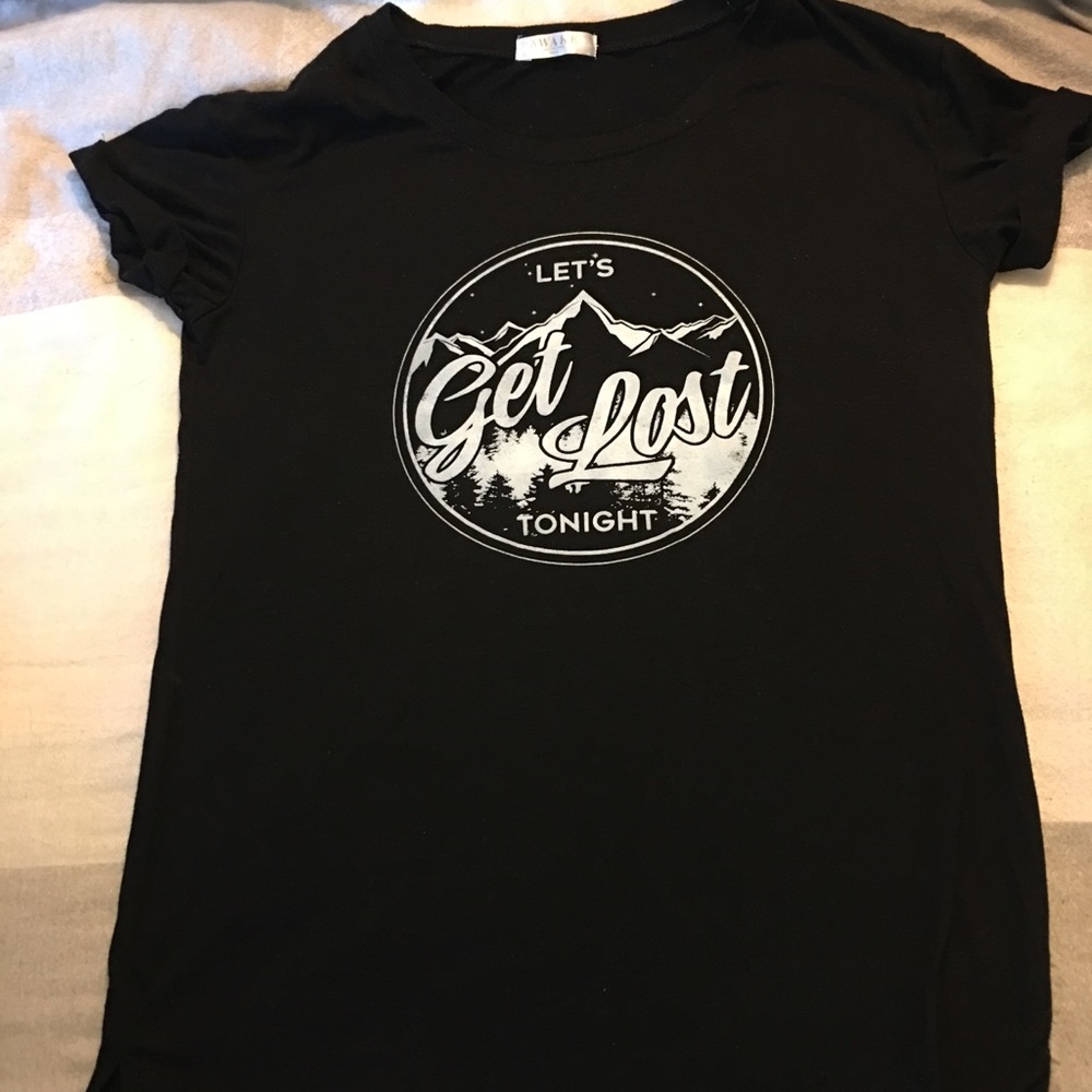 “Let’s get lost tonight” tee